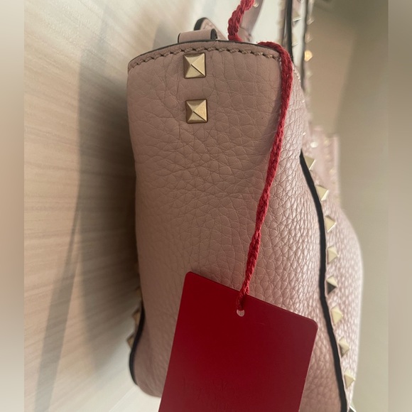 Valentino Nude/blush rock stud tote - Picture 4 of 4